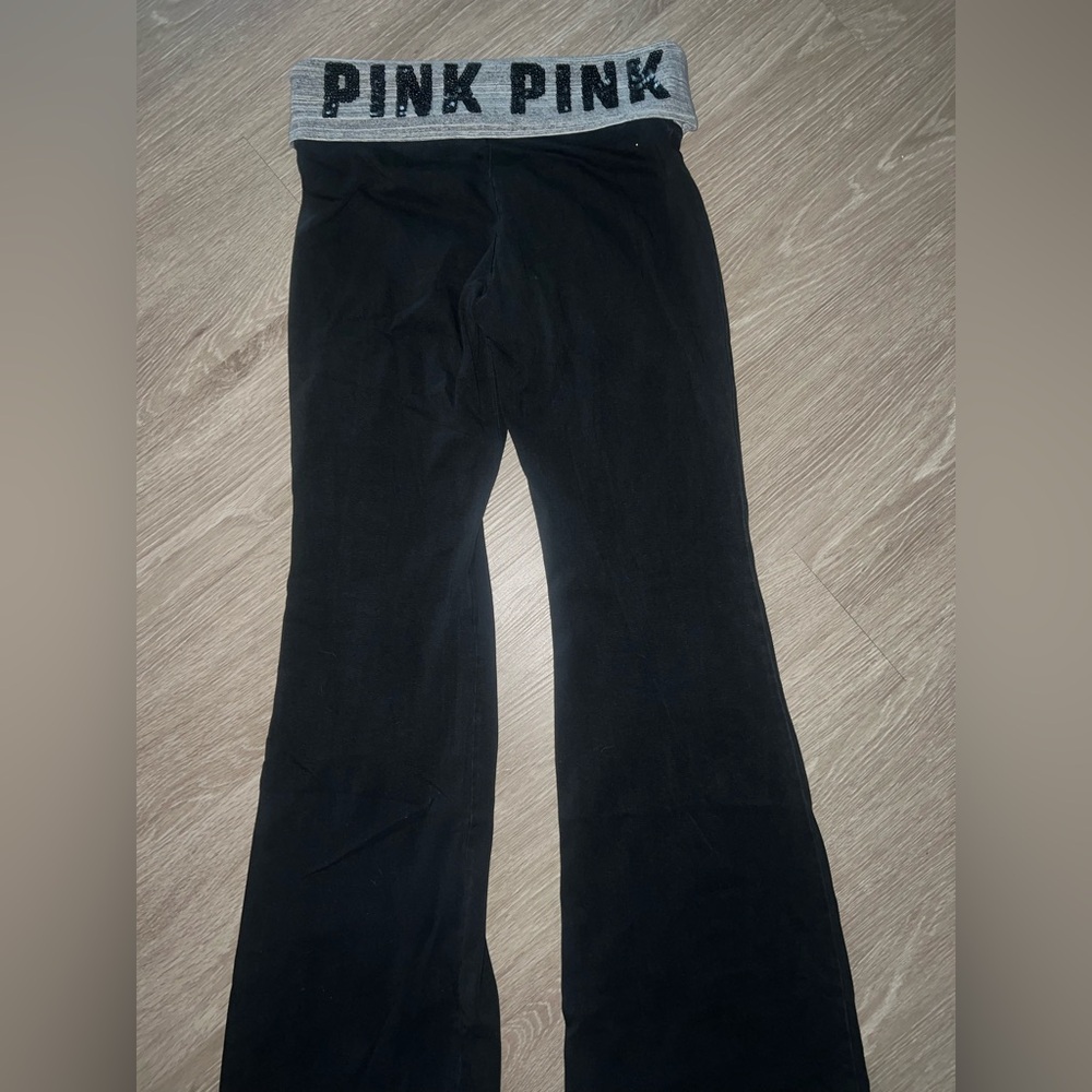 VS PINK Yoga Pants with Sequins